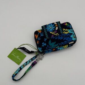 Vera Bradley Midnight Floral Wristlet- New With Tag